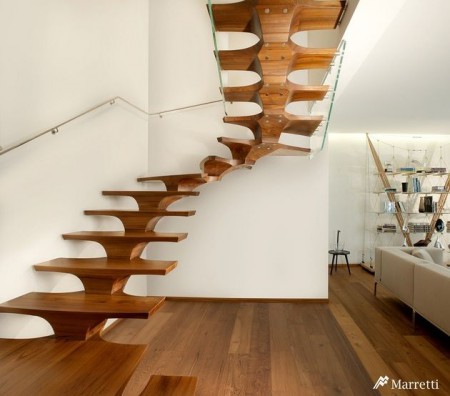 Escaleras en madera 